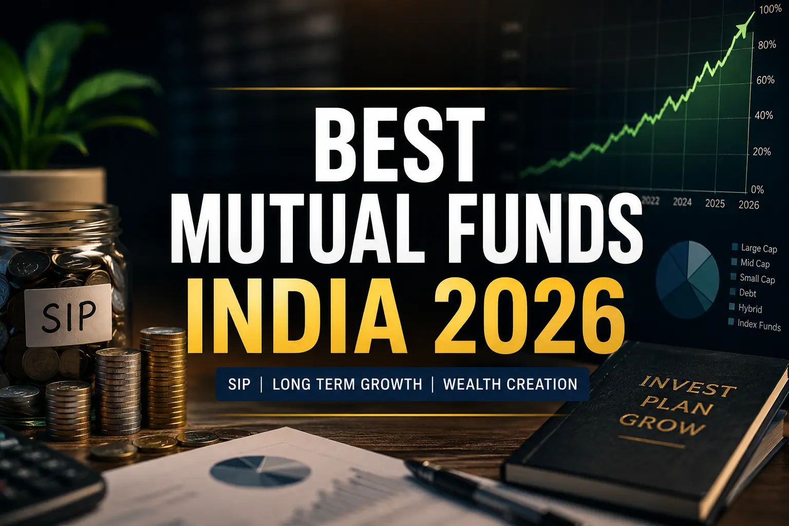 Best mutual funds to invest in India in 2026 for SIP and long-term wealth creation