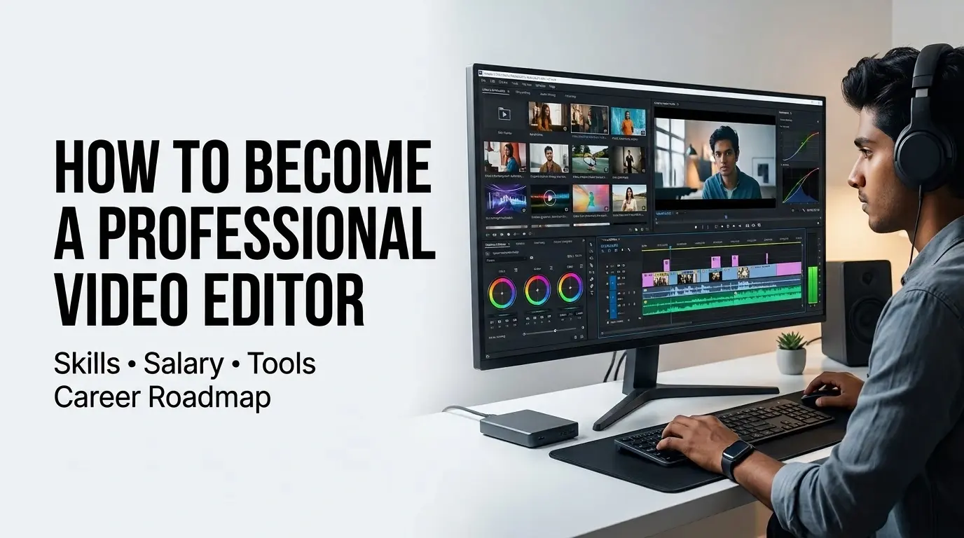 How to become a video editor in India in 2026
