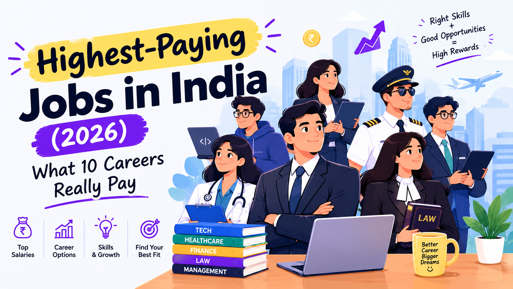 Which job has the highest salary in India in 2026