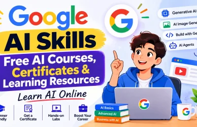 Google AI Skills free courses, certificates, and AI learning resources